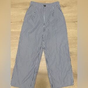 h&M stripped pants